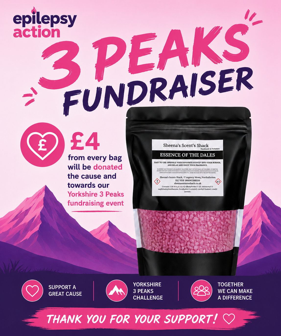 FUNDRAISING SUPERSIZE BAG