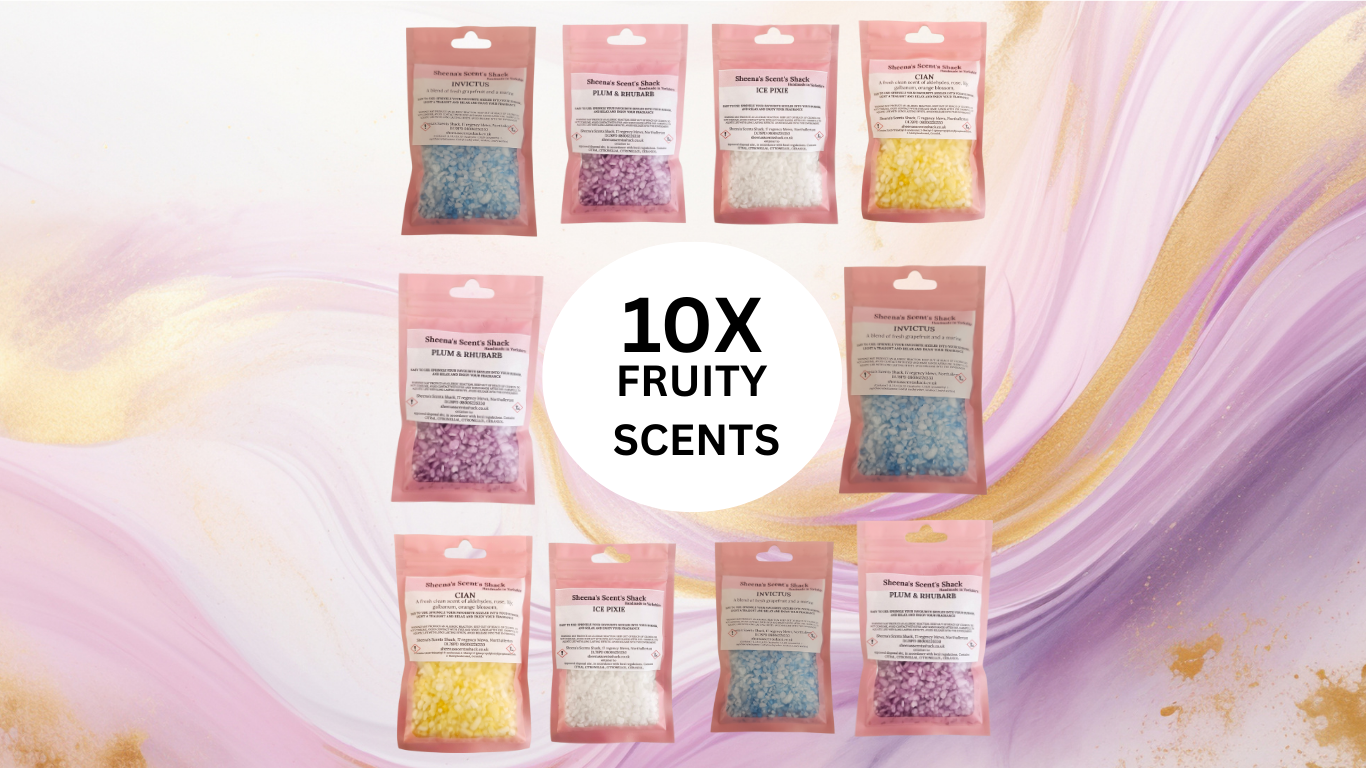 10 X Fruity Scents