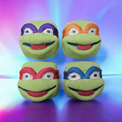 Ninja Turtle Foaming Bath Bomb