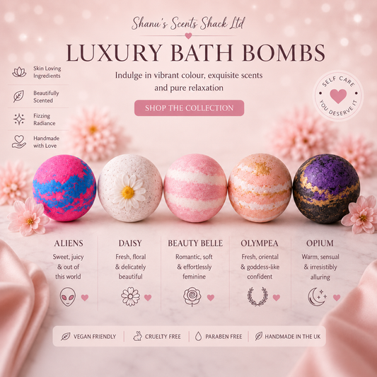Foaming Bath Bombs