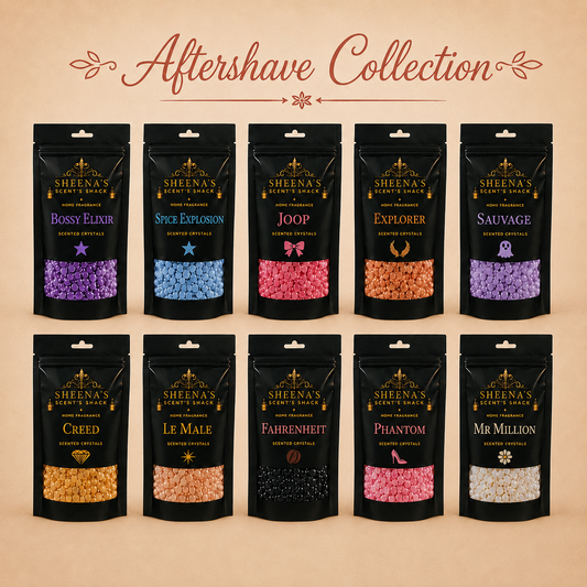 Aftershave Collection, 10 x 60g highly scented sizzlers