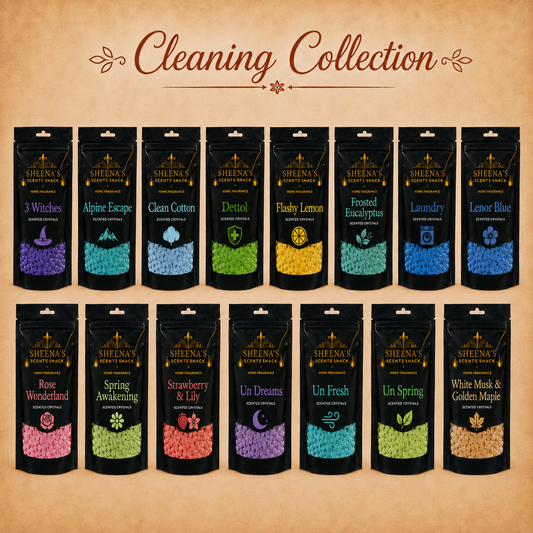 Cleaning Collection, 15 x 60g bags of highly scented sizzlers