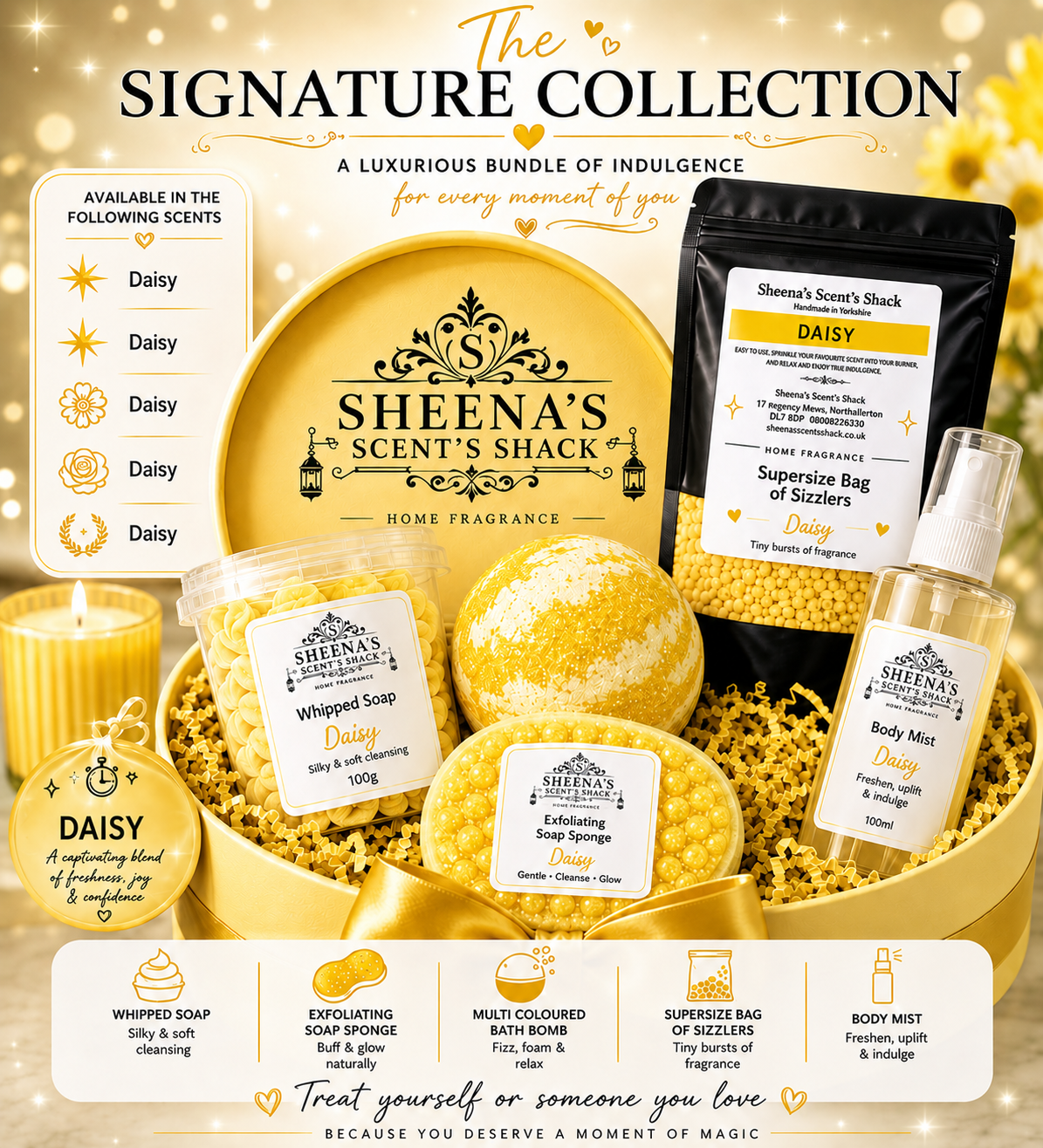 Daisy Signature Collection Gift Set