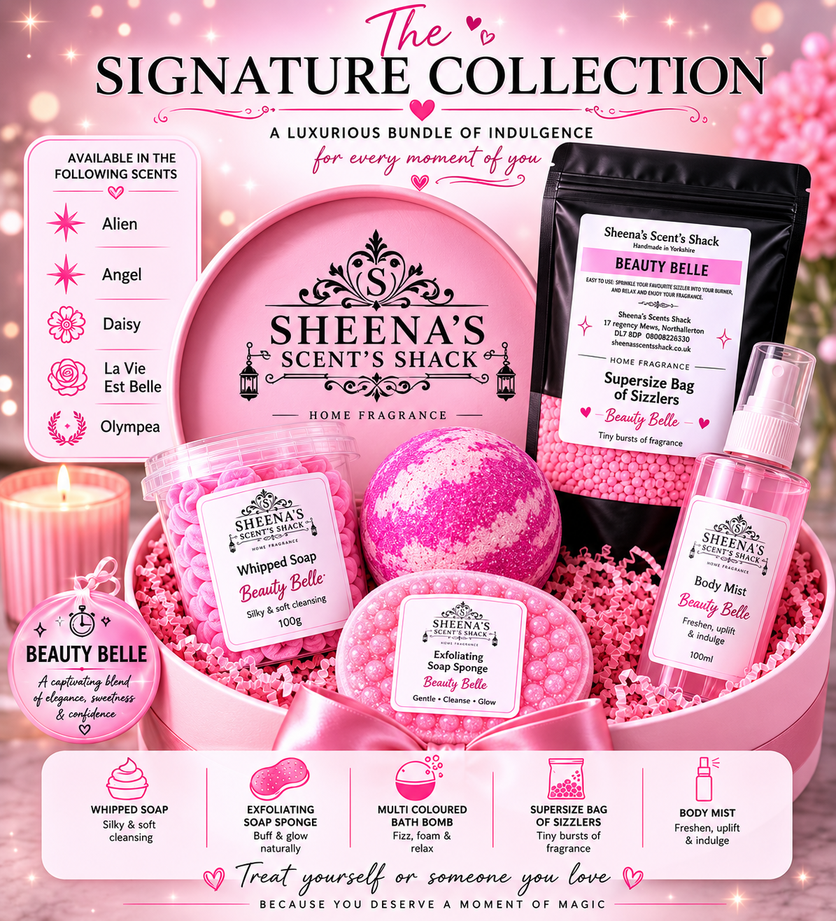 Beauty Belle Signature Collection Gift Set
