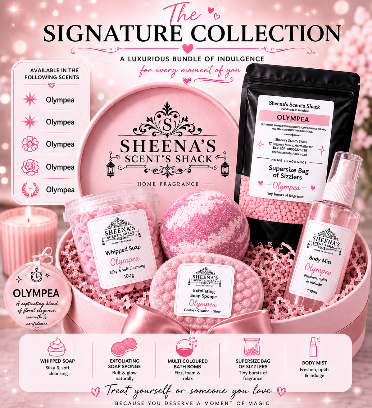 Olympea Signature Collection Gift Set