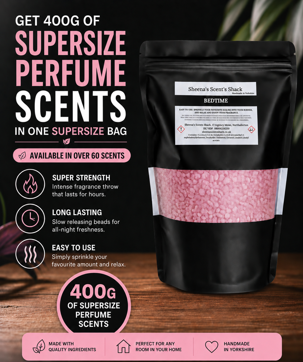 Supersize 400g Perfume Scent Bags