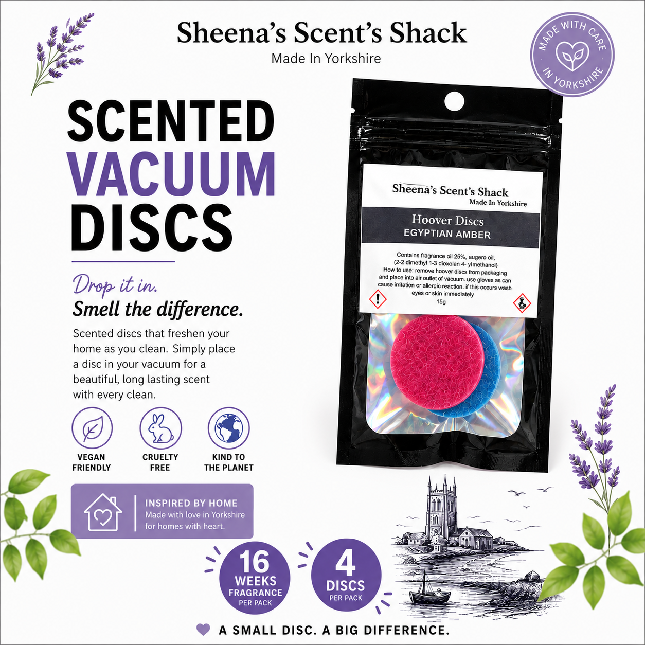 Fragrances Hoover Discs